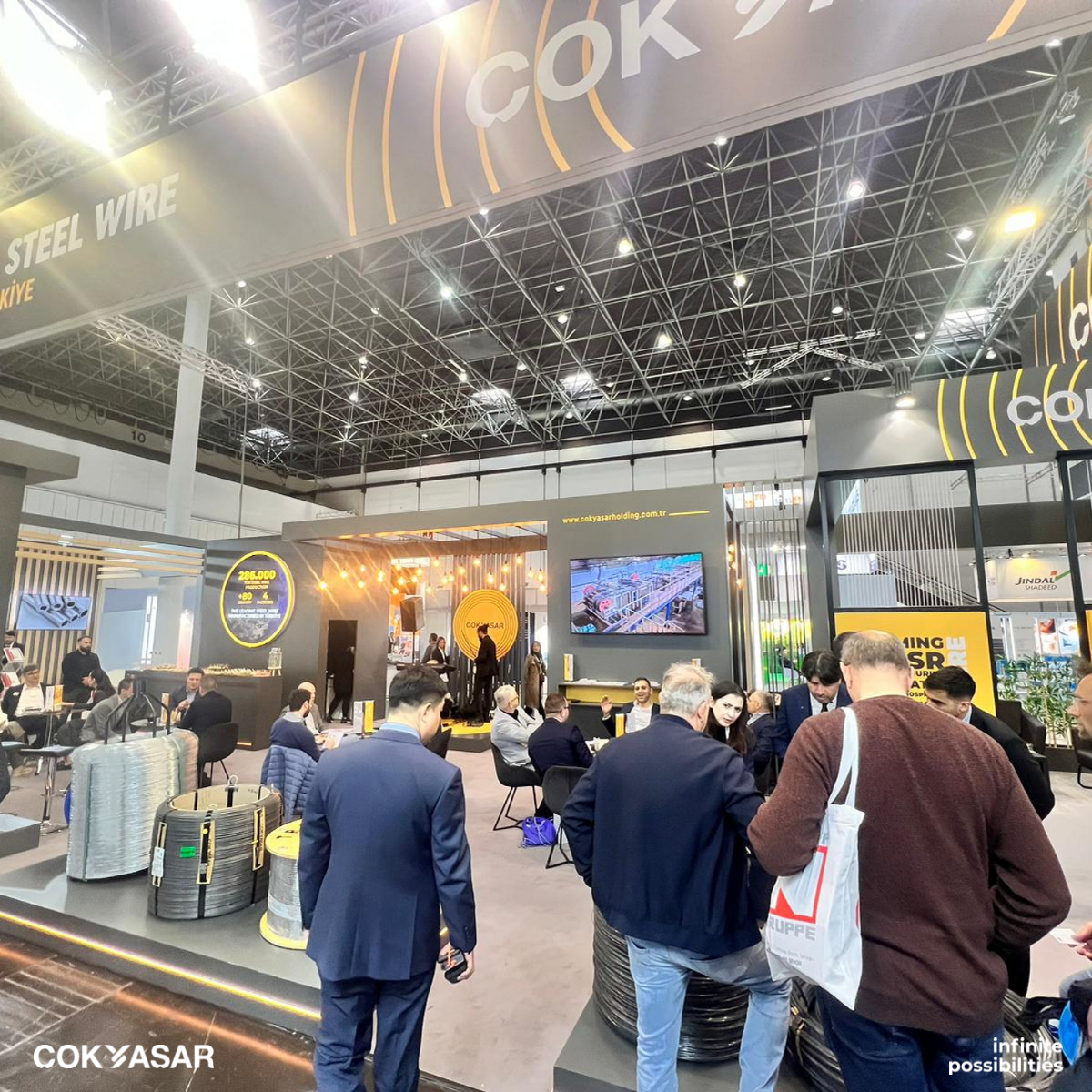 Dünya'nın En Prestijli Tel Fuarlarından Wire Düsseldorf Fuarı'ndaydık